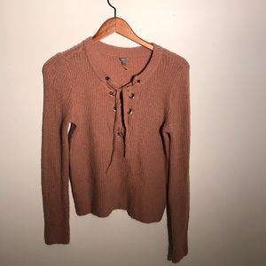 Pink sweater by Charlotte Russe